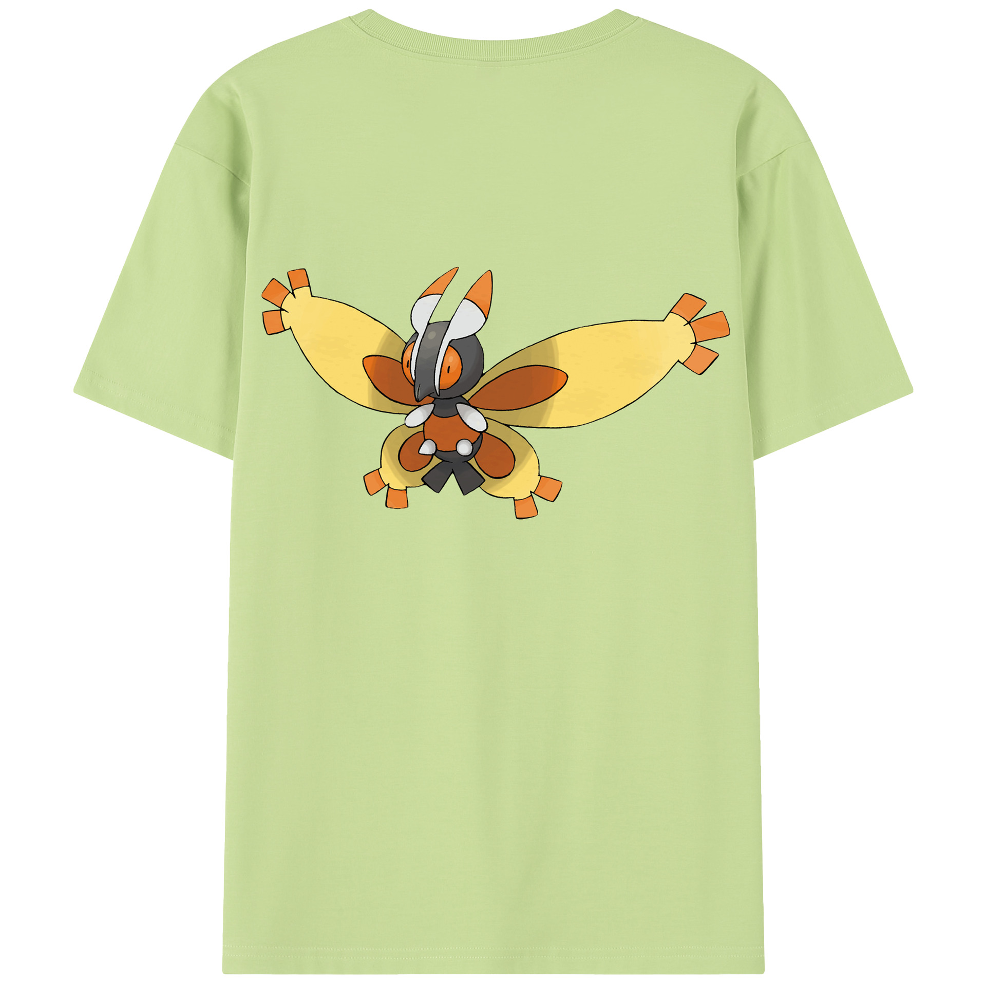 （画像用） ポケットモンスター Pokémon 綿100％半袖Tシャツ（背面プリント）